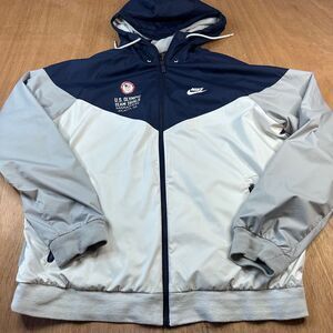Nike U.S. Olympic Team Trials Marathon Jacket Atl GA Limited Windbreaker Size L
